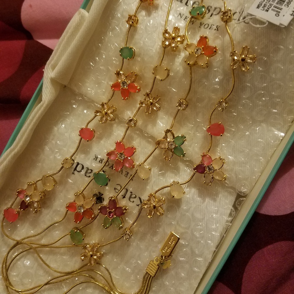 SOLD Kate Spade Giverny Blossom Gardens Necklace